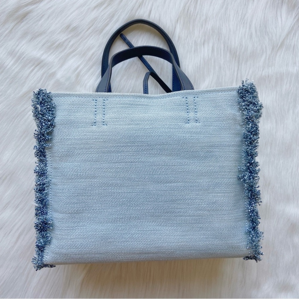 Kate Spade Sam Denim Medium Satchel - Picture 4 of 13
